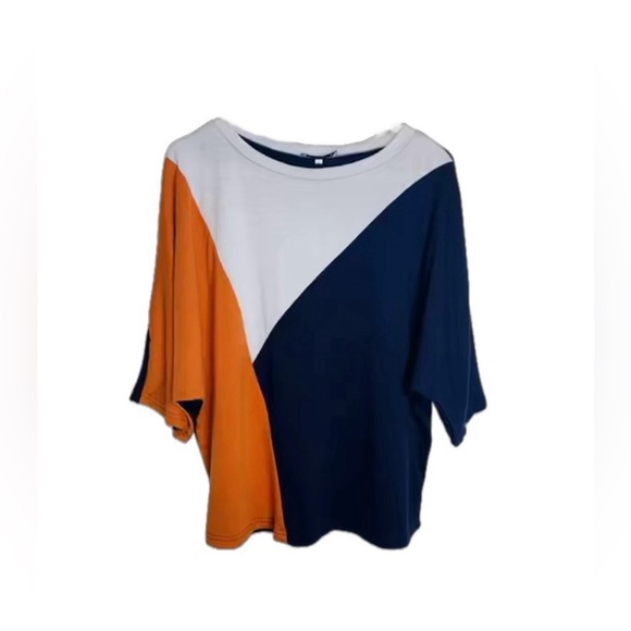 Women's Dolman Half Sleeve Loose Top - Picture 7 of 14